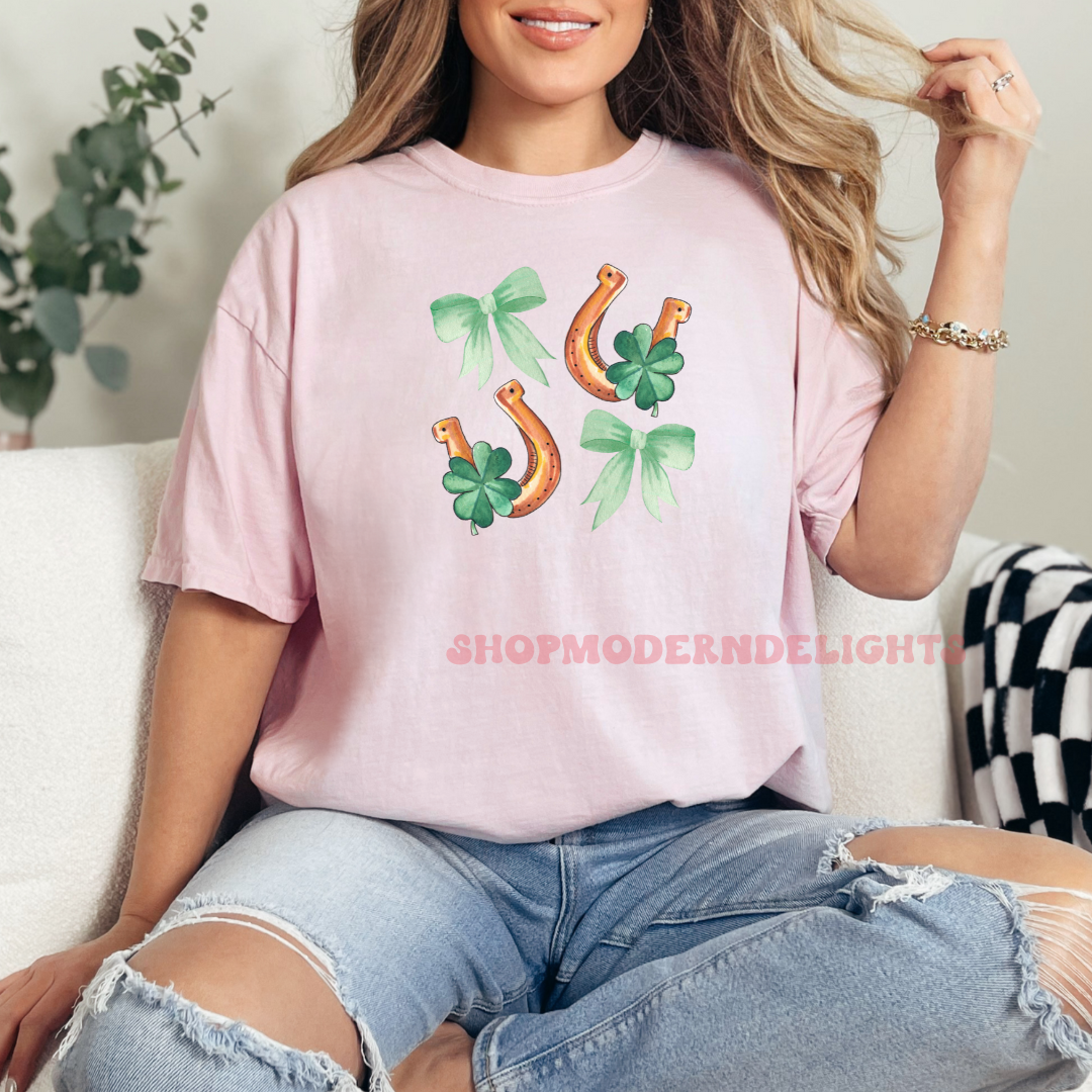 Shamrocks & Bows T-Shirt