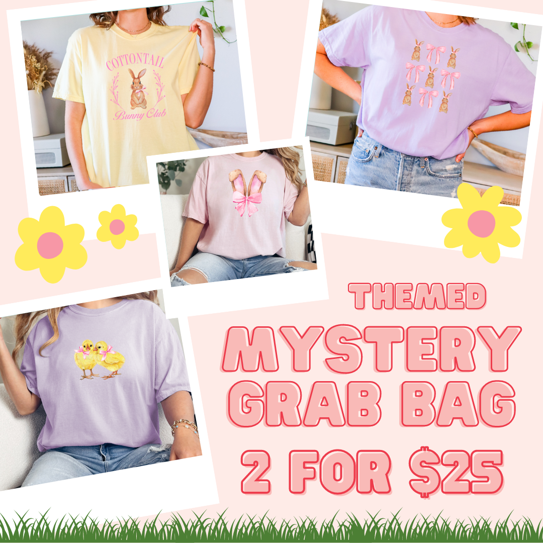 Easter Themed T-Shirts Mystery Grab Bag