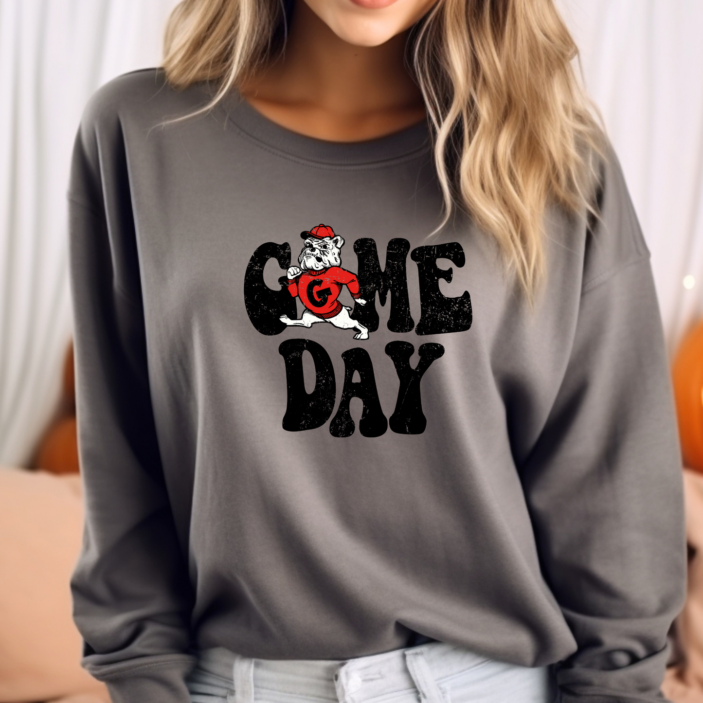 Georgia Game Day Crewneck