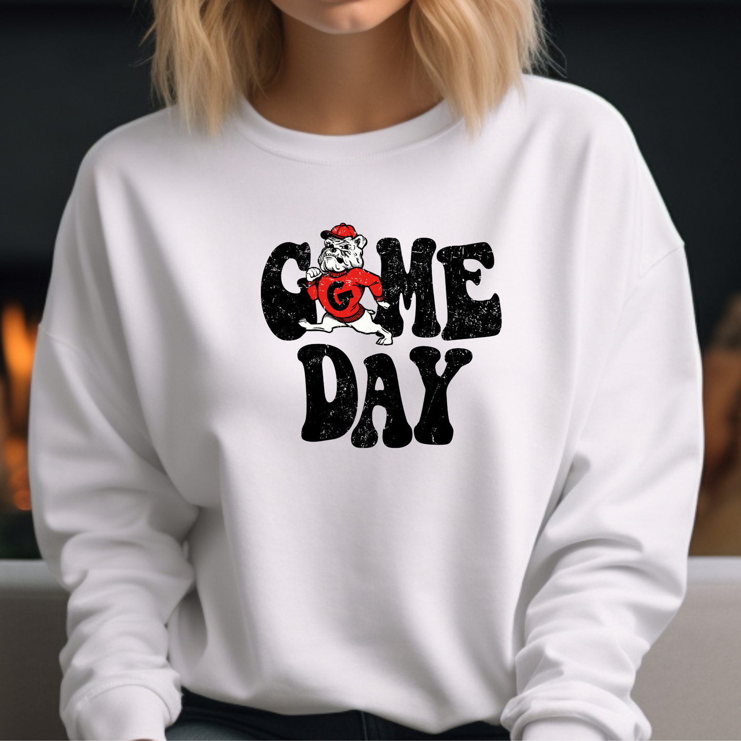 Georgia Game Day Crewneck