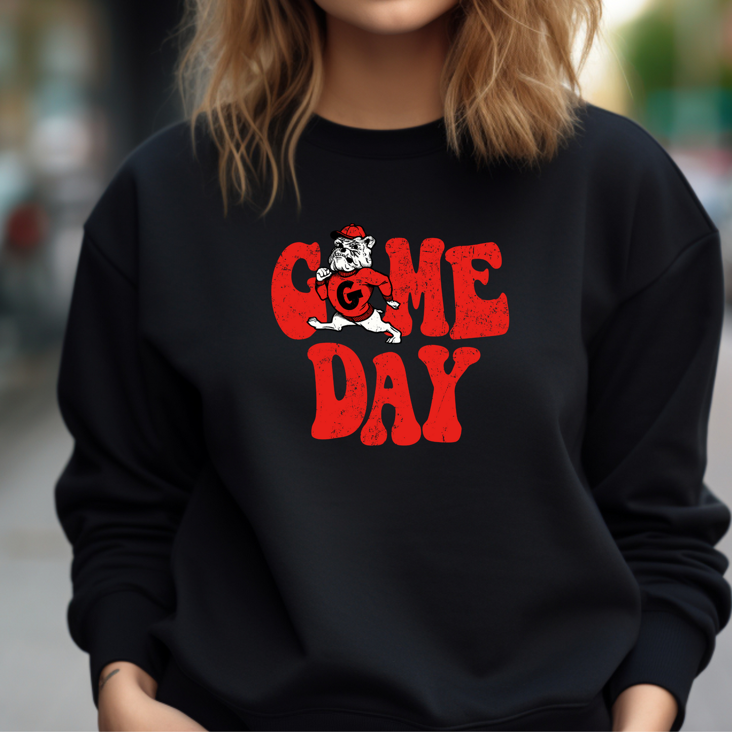 Georgia Game Day Crewneck